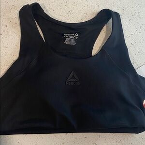 Reebok Jet Black Athletic Top